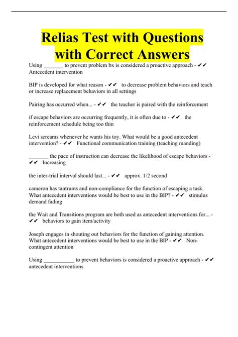 Relias test answers download free - Relias - Preventing, Identifying, and Responding to Abuse and Neglect. 17 terms. candyfromaz. Preview. Unit 7 vocab . 34 terms. Aliryenne. Preview. Board Review Instrumentation. 35 terms. Maya3957. Preview. Relias Learning Nursing Test. 19 terms. Cosytrooper. Preview. Relias Dysrhythmia Basic A. 55 terms. ... See an expert-written …